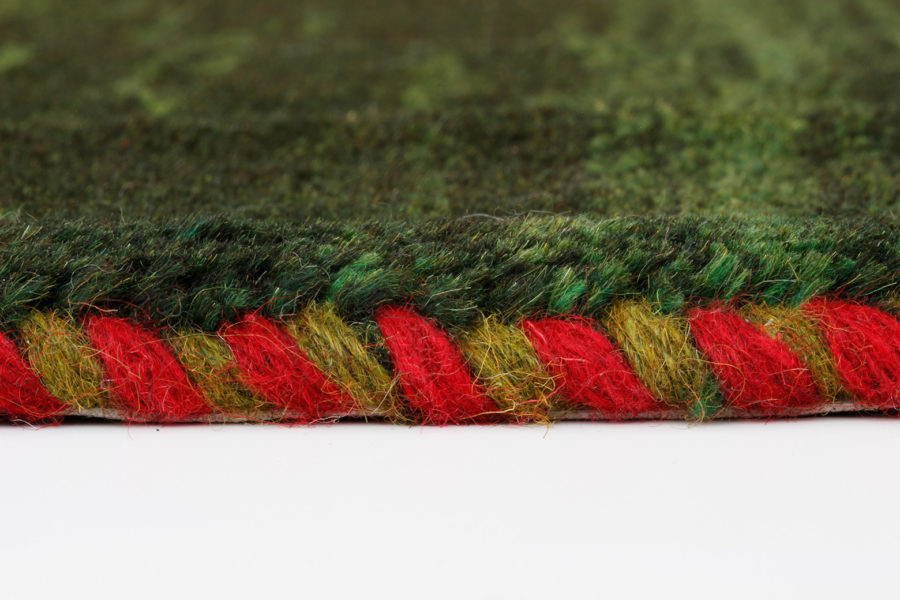 Green Qashqai Gabbeh Carpet