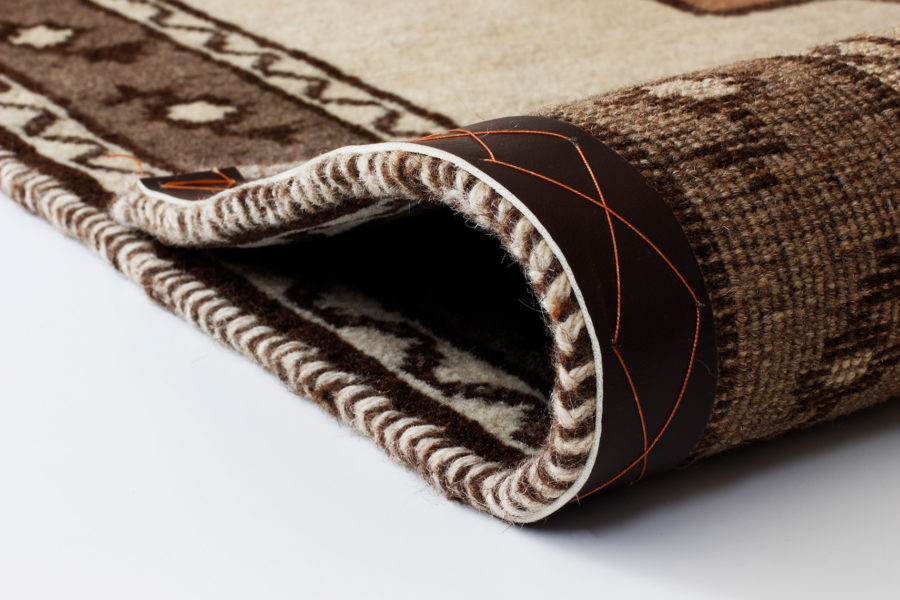 Undyed Beige Persian Gabbeh