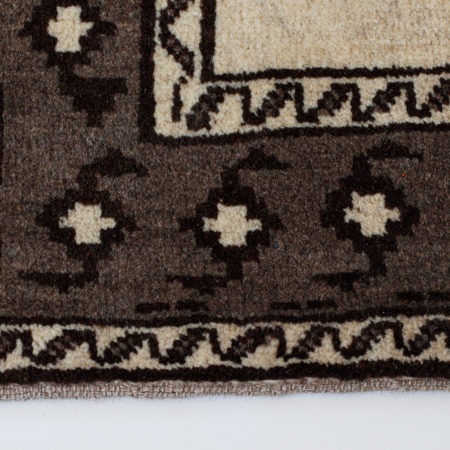 Undyed Beige Persian Gabbeh