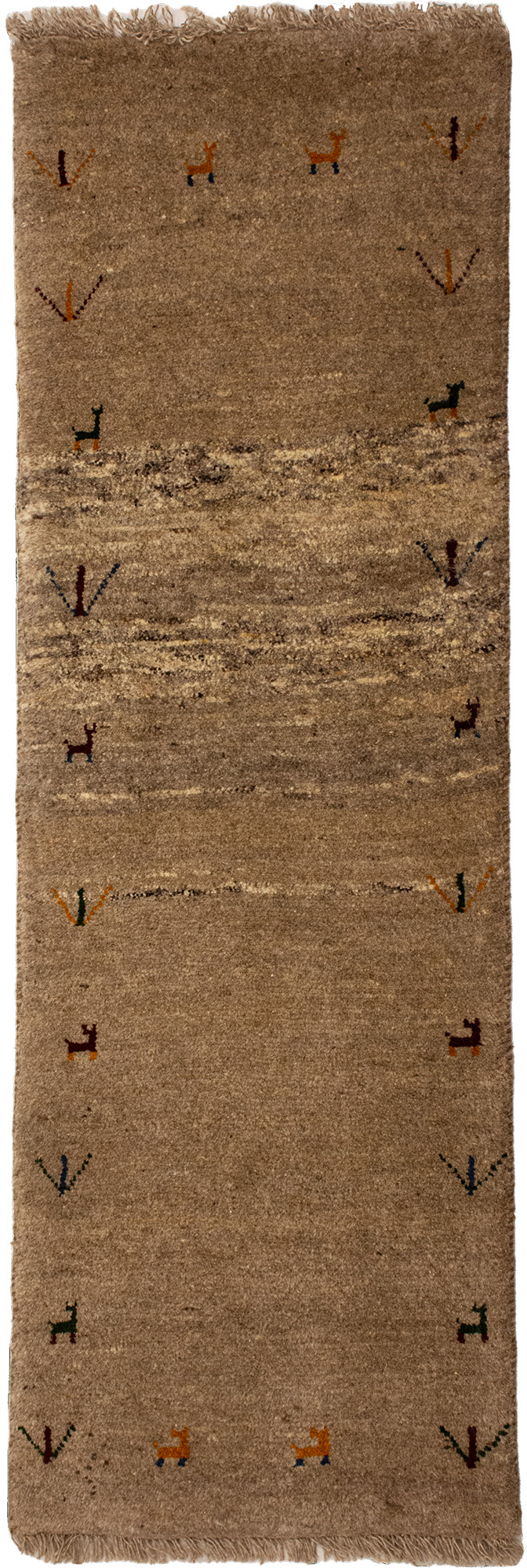 17 avant neuf Tapis de couloir en laine grise