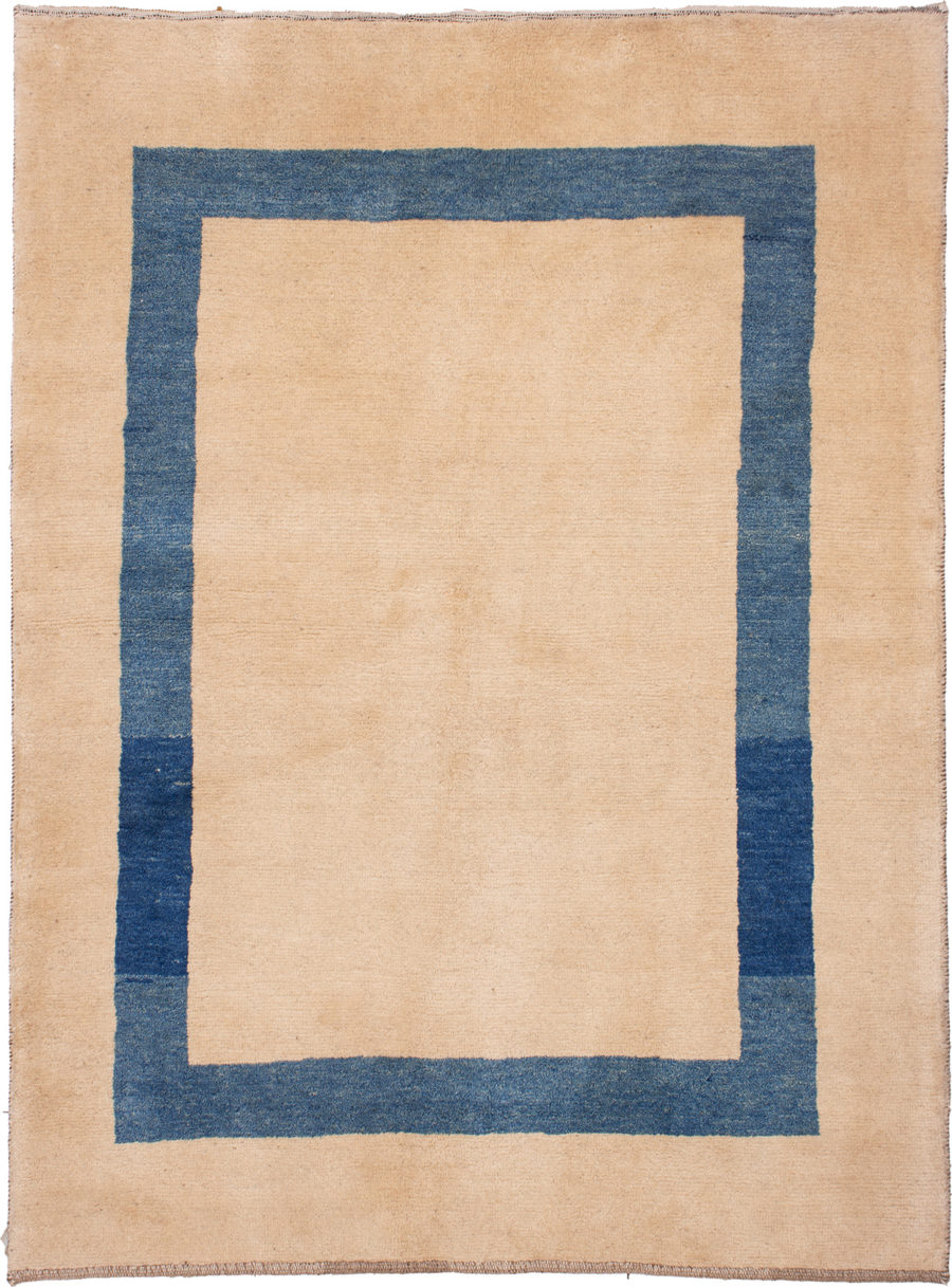 Qashqai Gabbeh in Beige und Blau