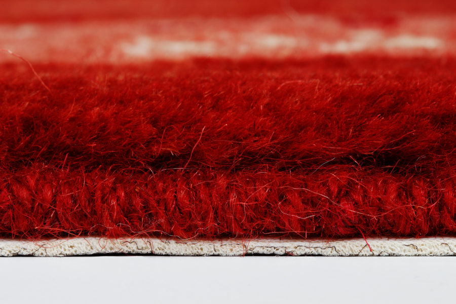 Handwoven Red Qashqai Gabbeh Rug Woven by Rezvan - Image 3