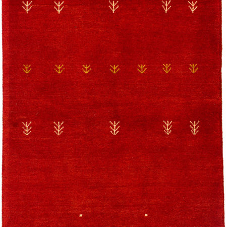 Red Qashqai Gabbeh Carpet