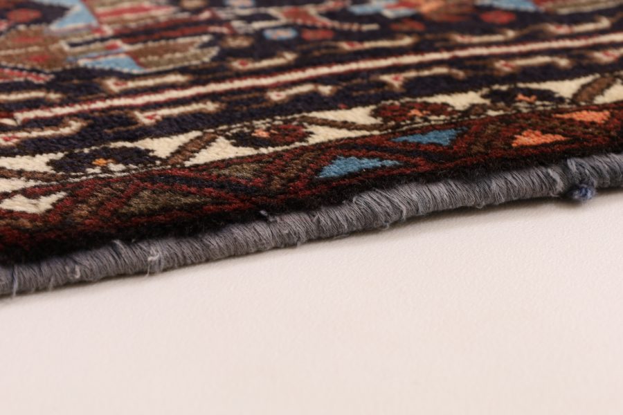 Tapis persan Afshar noué à la main
