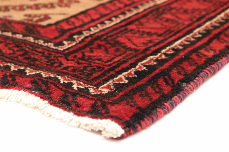 Hand-knotted Persian Baluch carpet