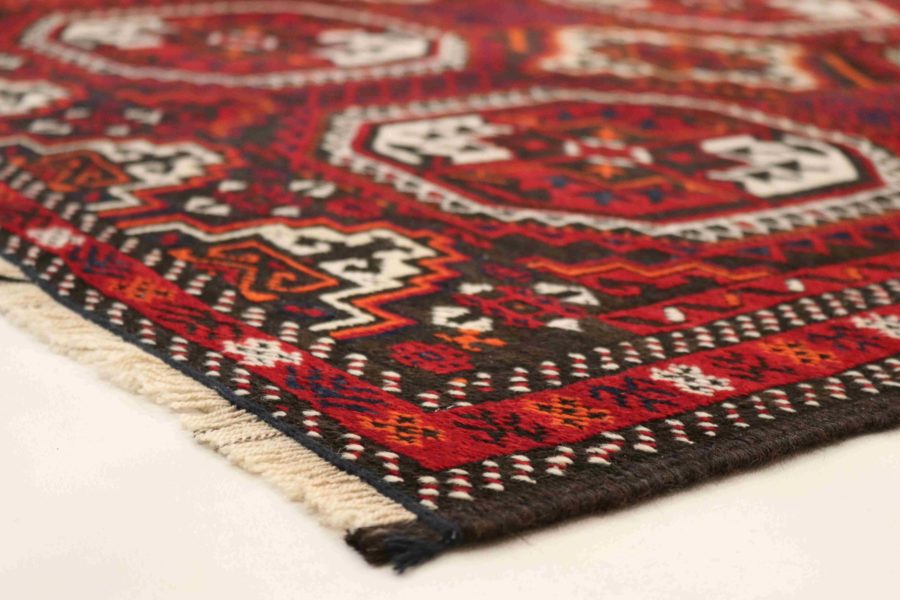 Hand-knotted Persian Baluch carpet