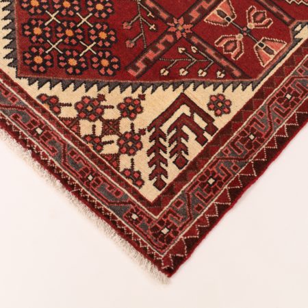 Hand-knotted Persian Hamadan carpet