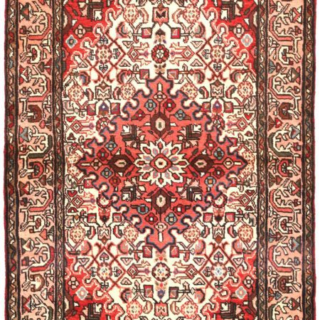 Hand-knotted Persian Hamadan carpet