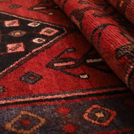 Tapis persan Hamadan noué à la main