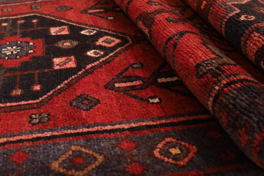 Tapis persan Hamadan noué à la main