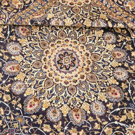 Tapis persan Kashmar noué à la main