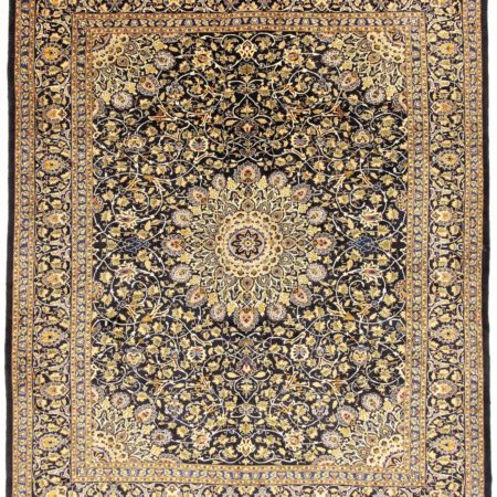 Tapis persan Kashmar noué à la main