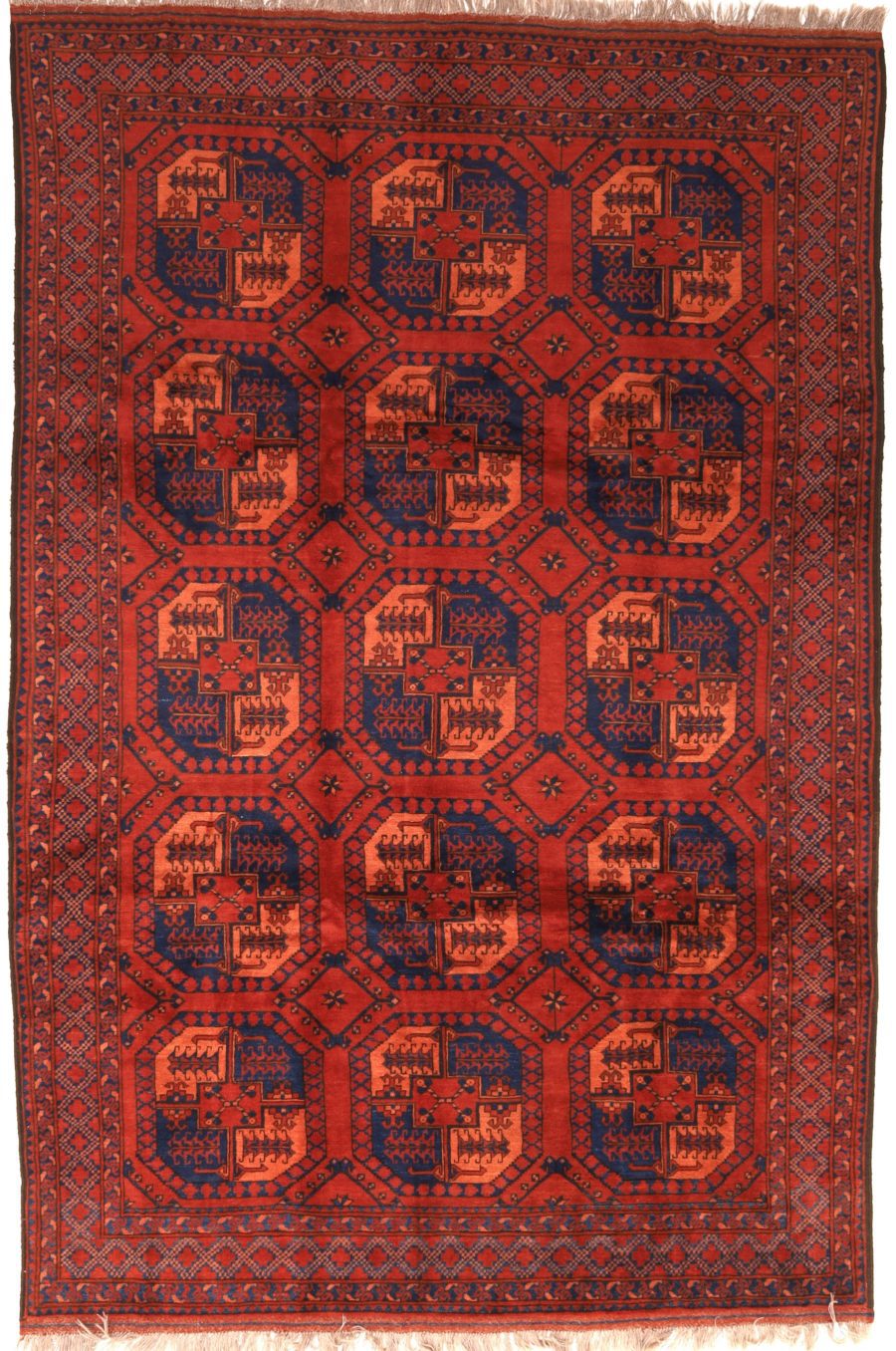 Tapis persan Kurdi noué à la main