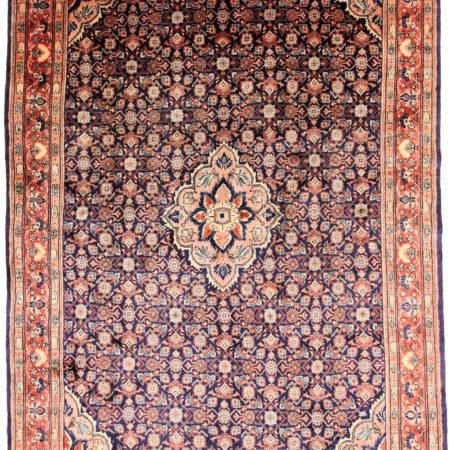 Tapis persan Mahal noué à la main