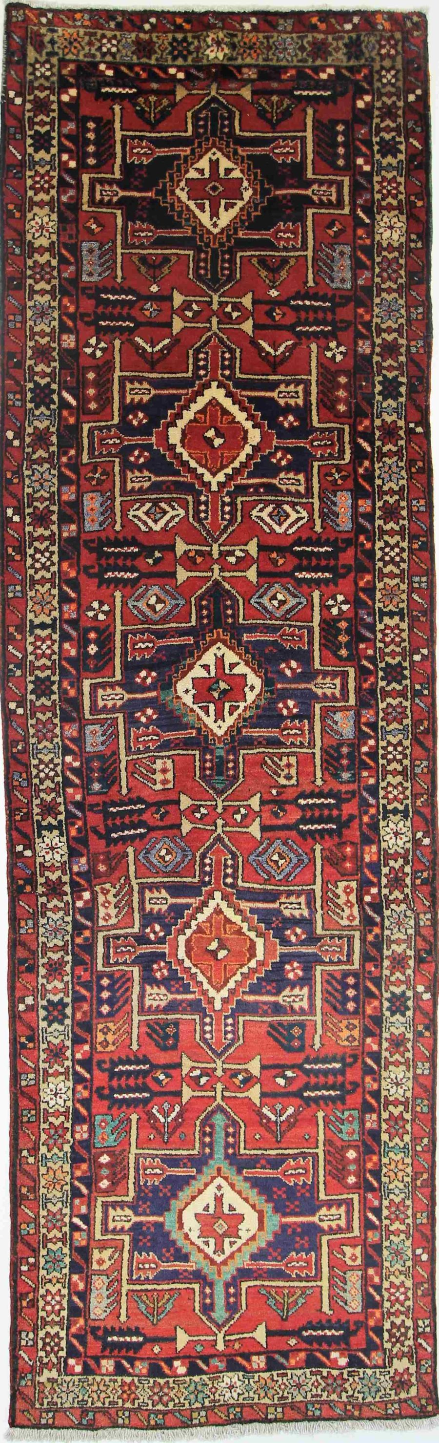 Handgeknüpfter persischer Meshkin-Teppich