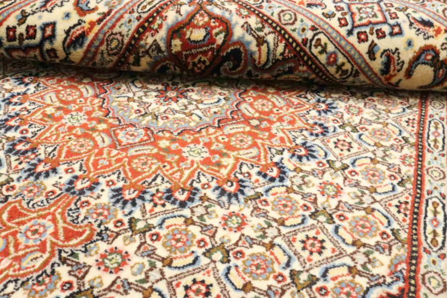 Hand-knotted Persian Moud carpet