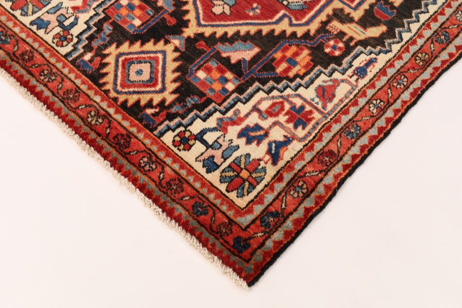 Tapis persan Nahavand noué à la main