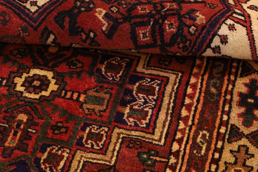 Hand-knotted Persian Nahavand carpet