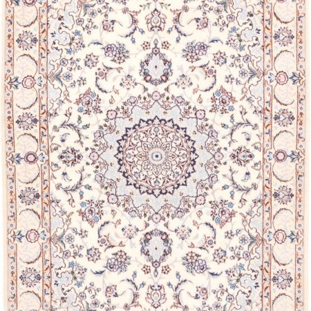 Tapis persan Nain noué à la main