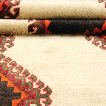 Tapis persan Qashqai noué à la main