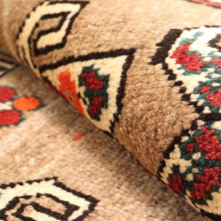 Hand-knotted Persian Qashqai carpet