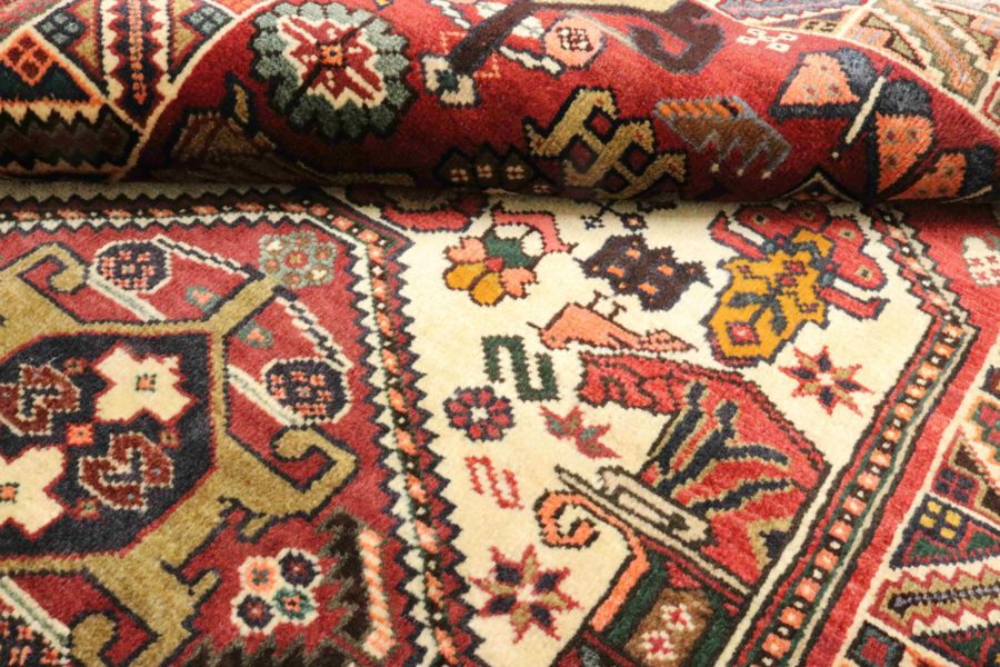 Handgeknüpfter persischer Gaschgai-Teppich