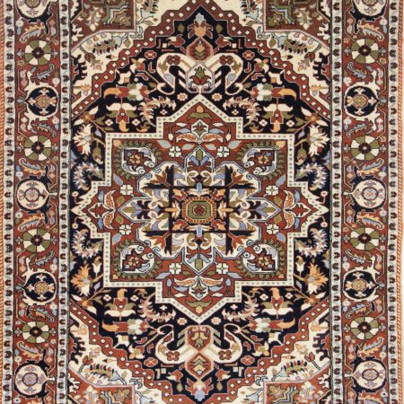 Hand-knotted Persian Quchan carpet