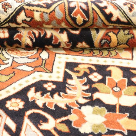 Hand-knotted Persian Quchan carpet