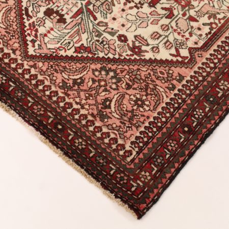 Hand-knotted Persian Rudbar carpet