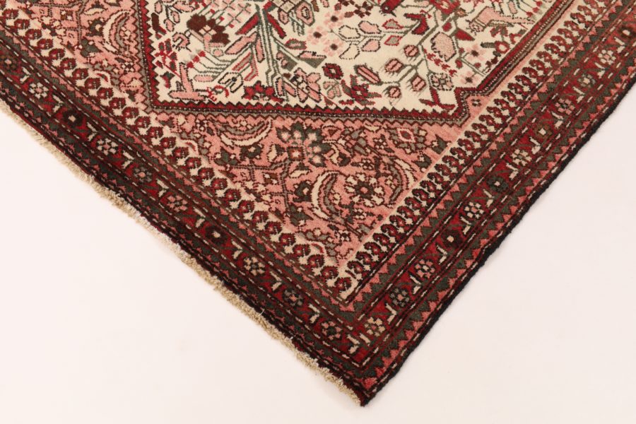 Tapis persan Rudbar noué à la main