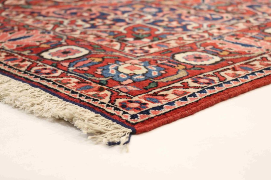 Hand-knotted Persian Saman carpet