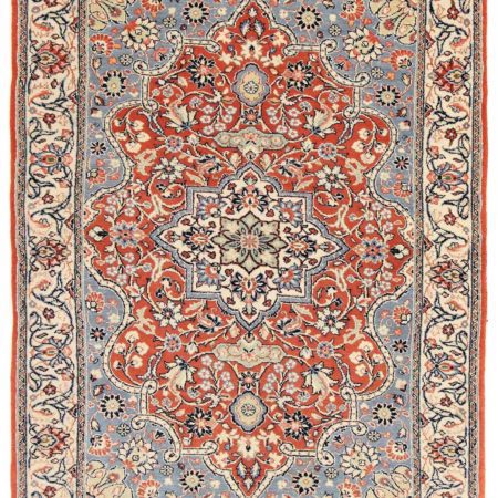 Tapis persan Sarouk noué à la main