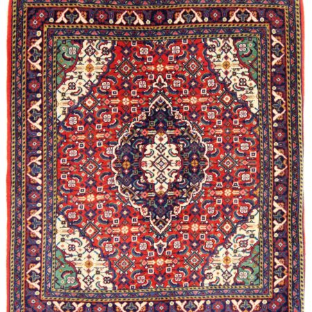 Tapis persan Sarouk noué à la main