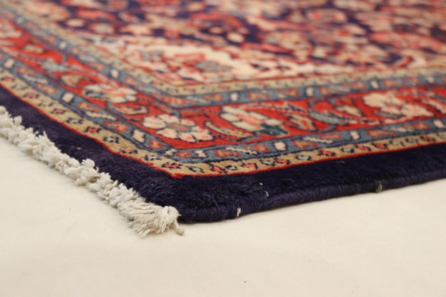 Tapis persan Sarouk noué à la main