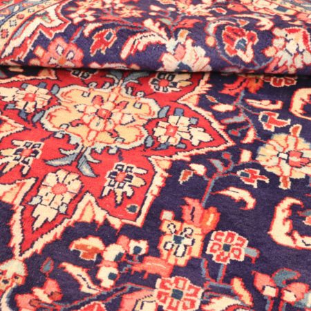 Tapis persan Sarouk noué à la main