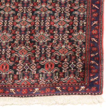 Hand-knotted Persian Senneh carpet