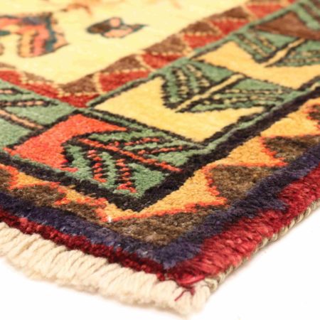 Hand-knotted Persian Shiraz carpet