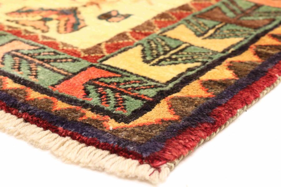 Tapis persan Shiraz noué à la main