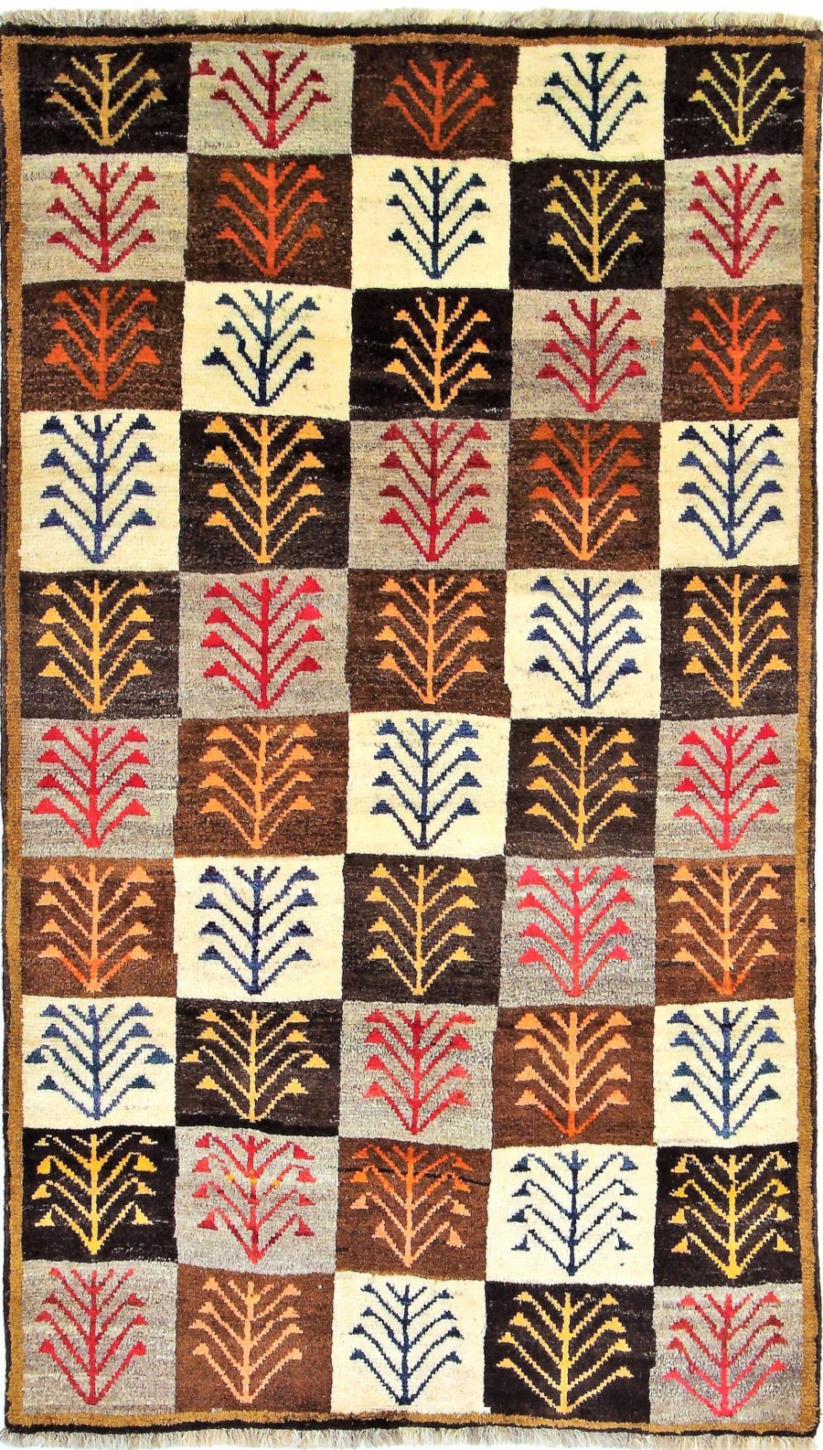 Handgeknüpfter persischer Shiraz-Teppich