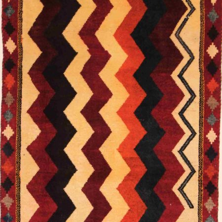 Tapis persan Shiraz noué à la main