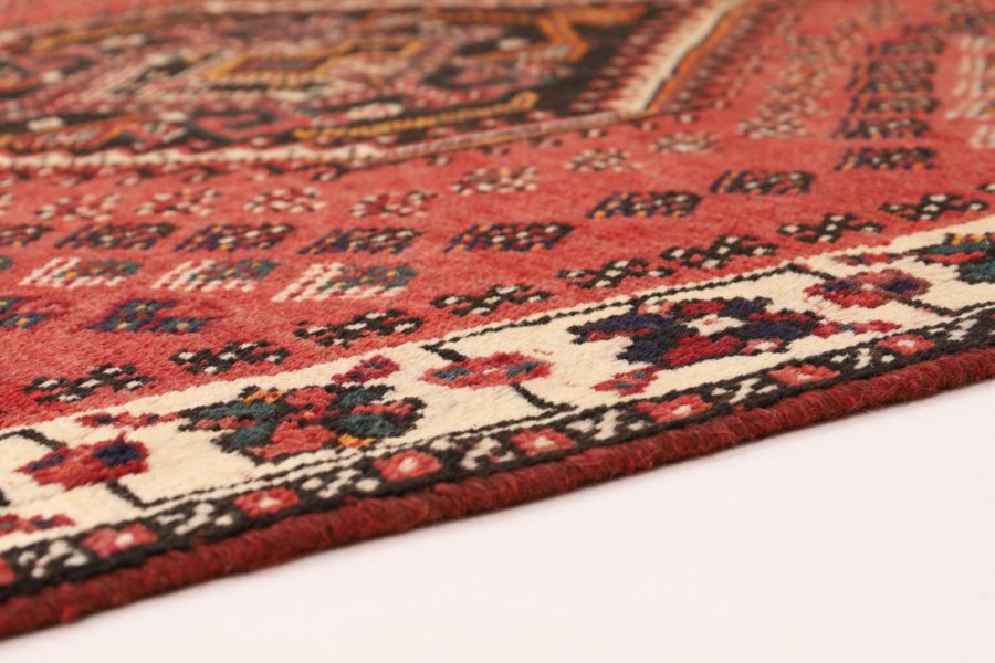 Hand-knotted Persian Shiraz carpet