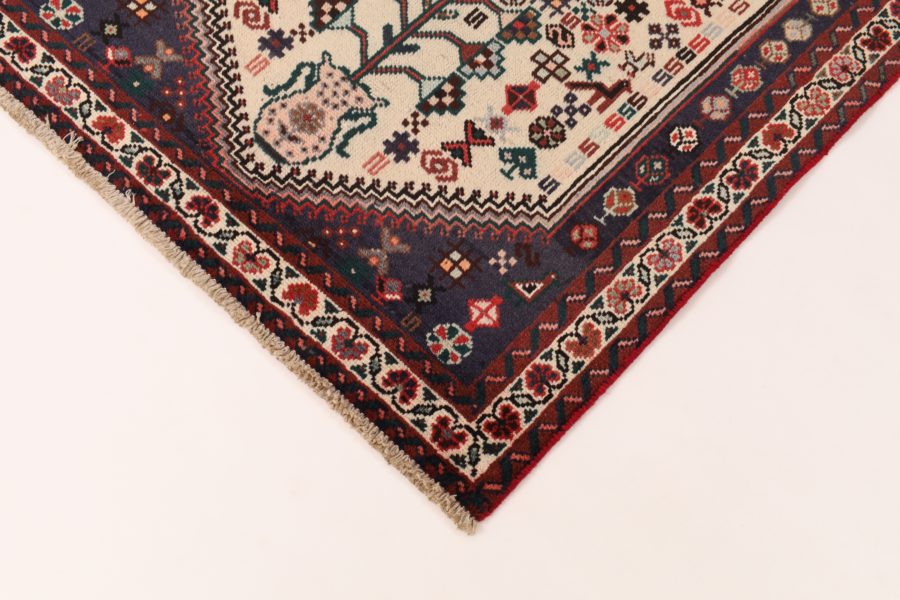 Hand-knotted Persian Shiraz carpet