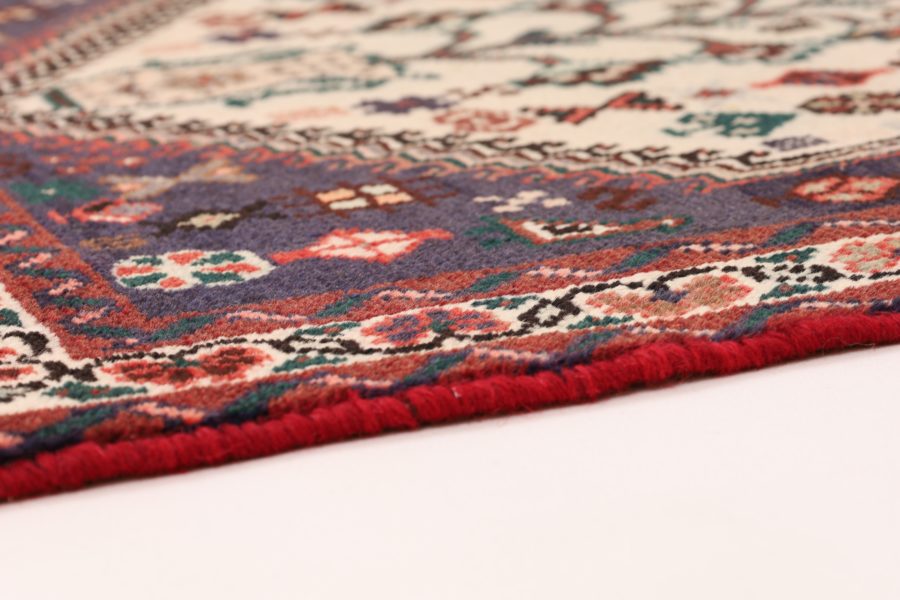 Hand-knotted Persian Shiraz carpet