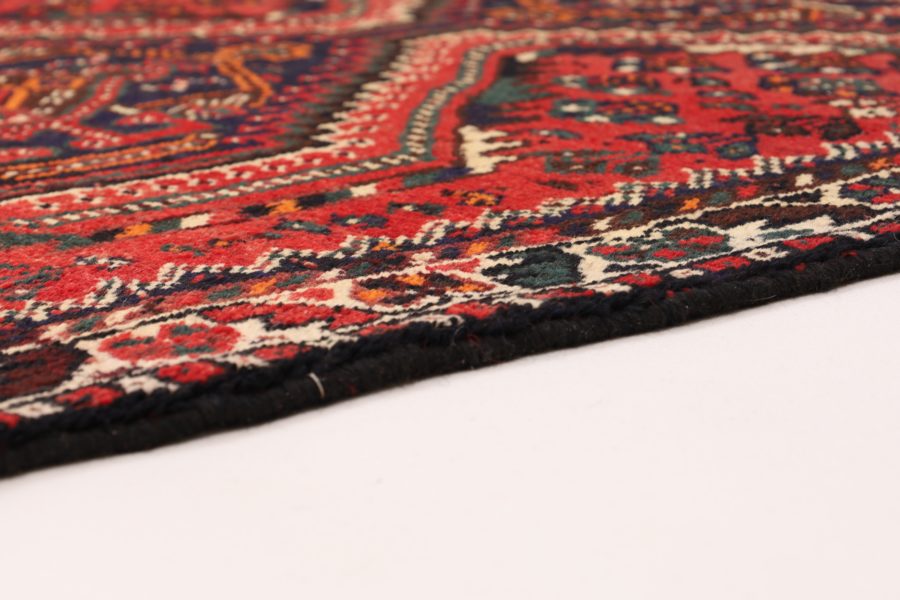 Hand-knotted Persian Shiraz carpet