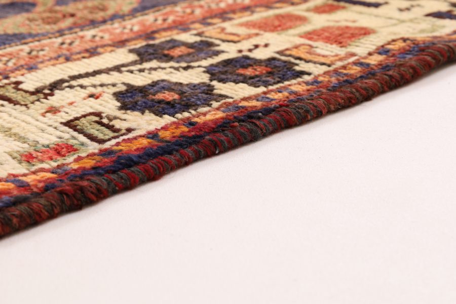 Tapis persan Shiraz noué à la main