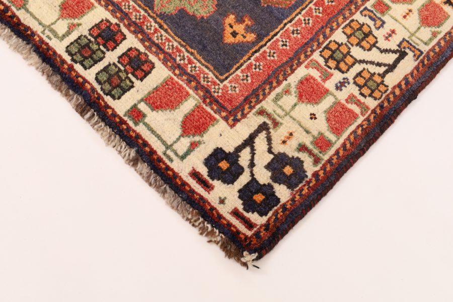 Tapis persan Shiraz noué à la main