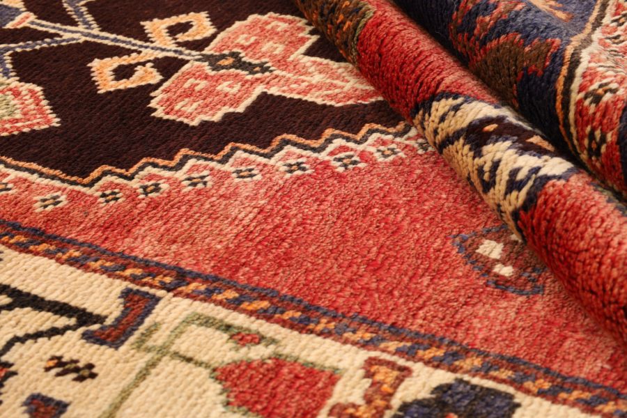 Tapis persan Shiraz noué à la main