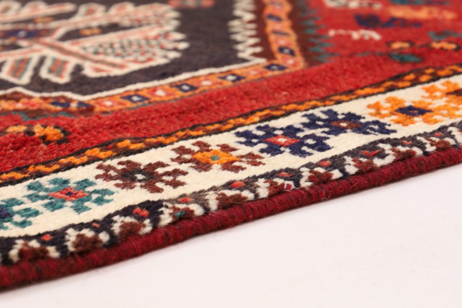 Handgeknüpfter persischer Shiraz-Teppich