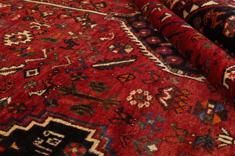 Handgeknüpfter persischer Shiraz-Teppich