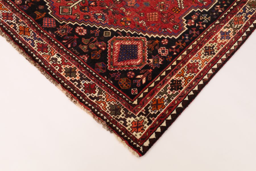 Handgeknüpfter persischer Shiraz-Teppich